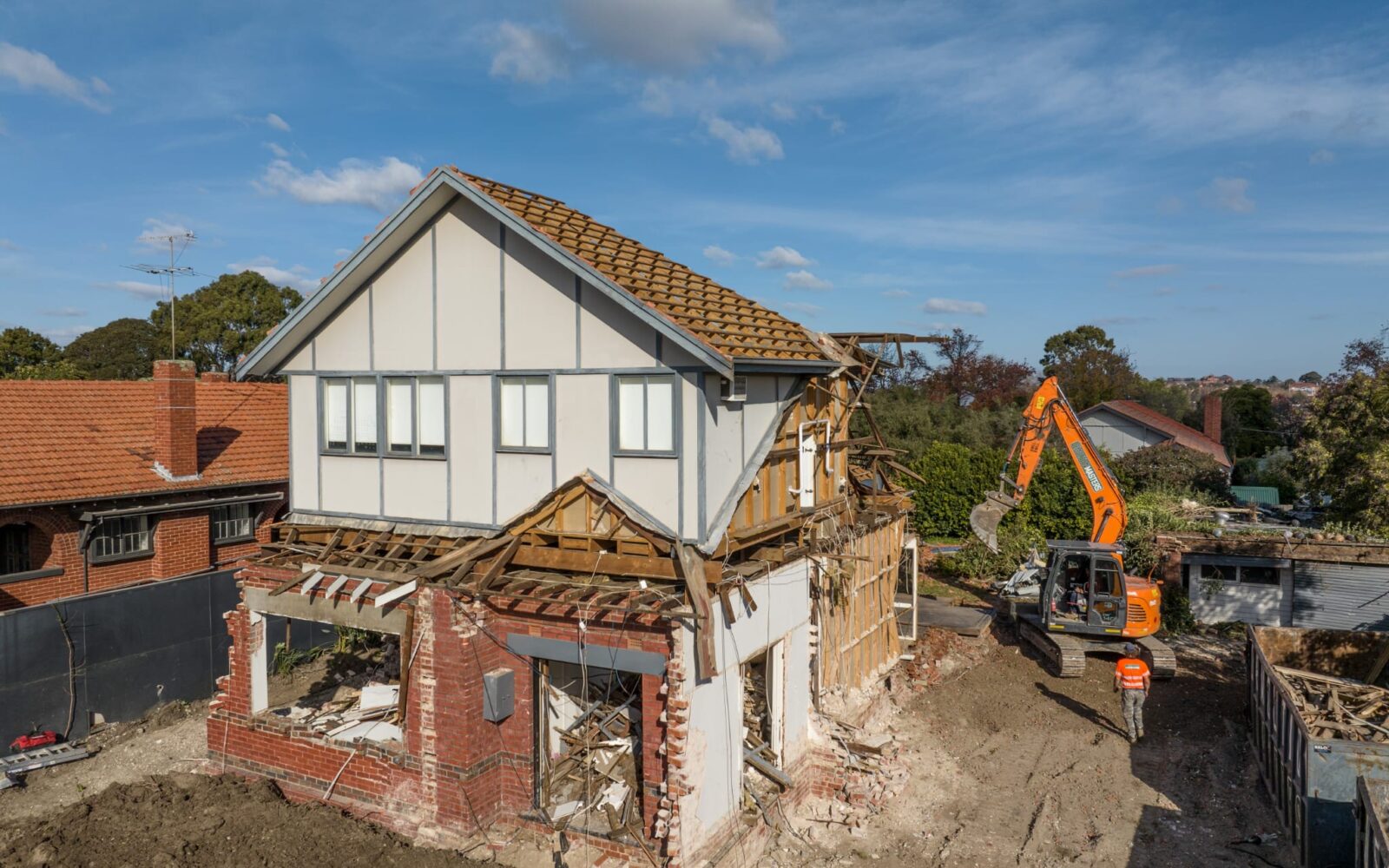 Commercial demolition project example