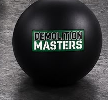 Demolition Masters stress ball from the merch bundle